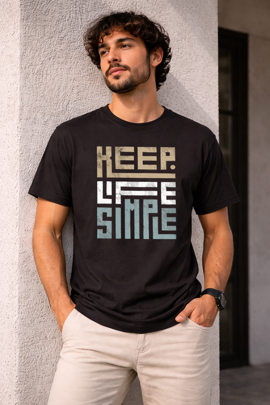 Men Classic Crew Unique Printed Regular Wear T-Shirt