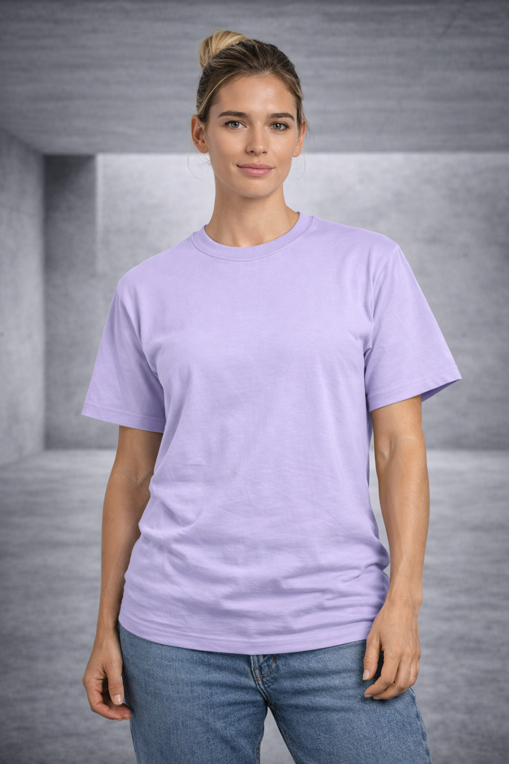 Women's Oversized Classic Panda Back printed Premium T-Shirt