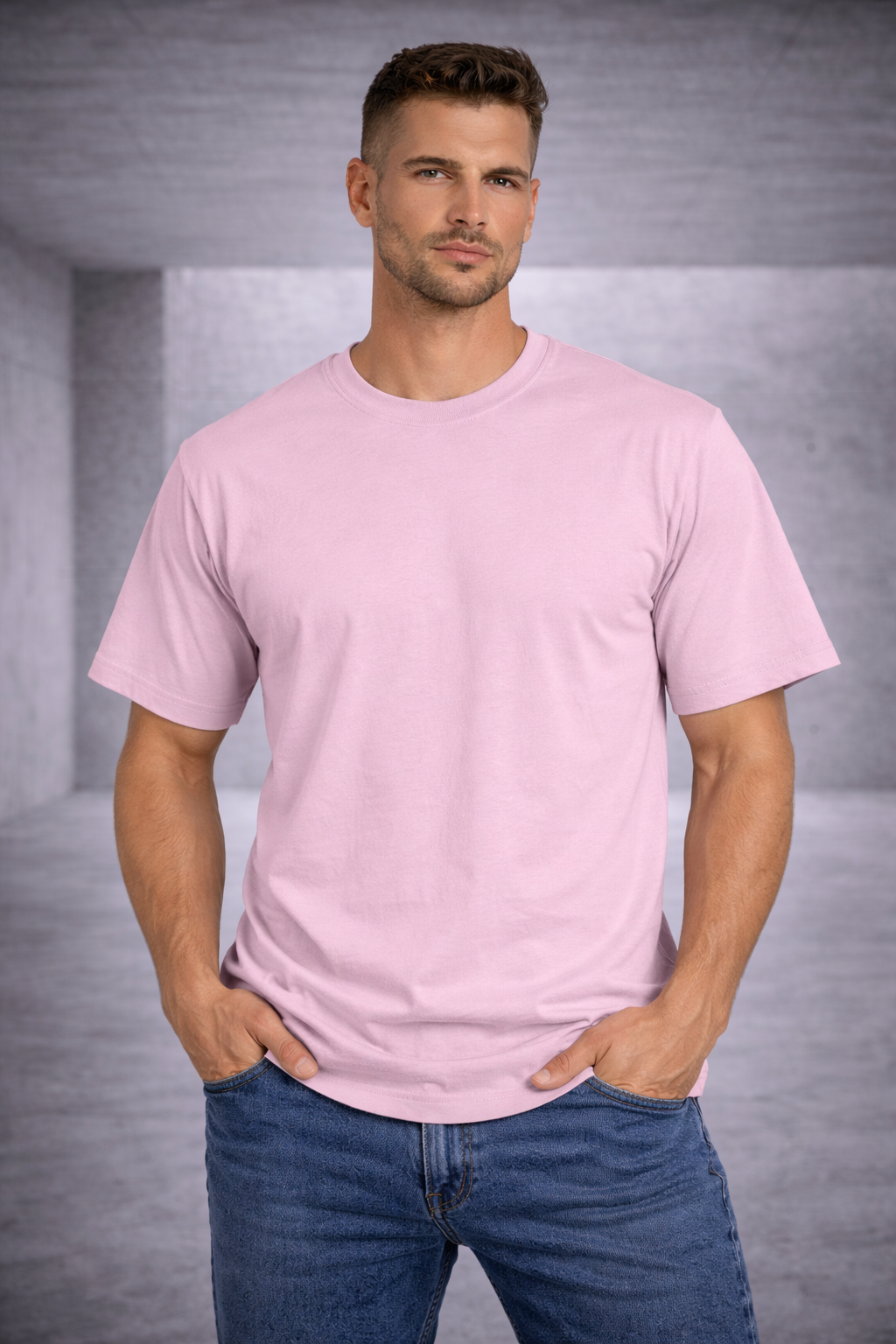 Men Oversized Classic Monkey Back Printed Premium T-Shirt