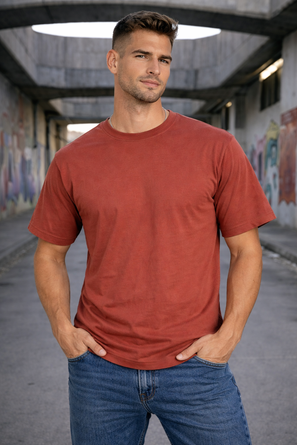 Men Oversized Classic Flying Back Printed Premium T-Shirt