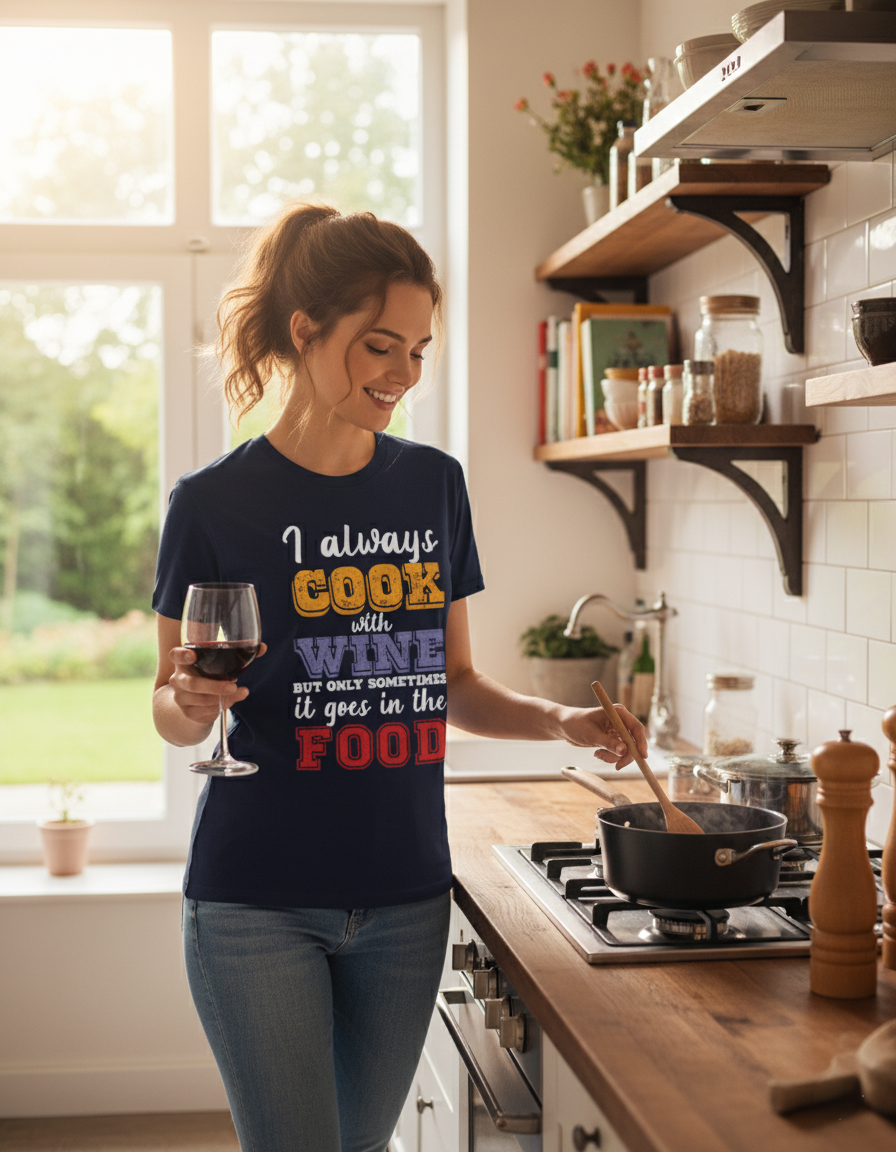 Women's Typography Printed Relaxed Fit T-Shirt