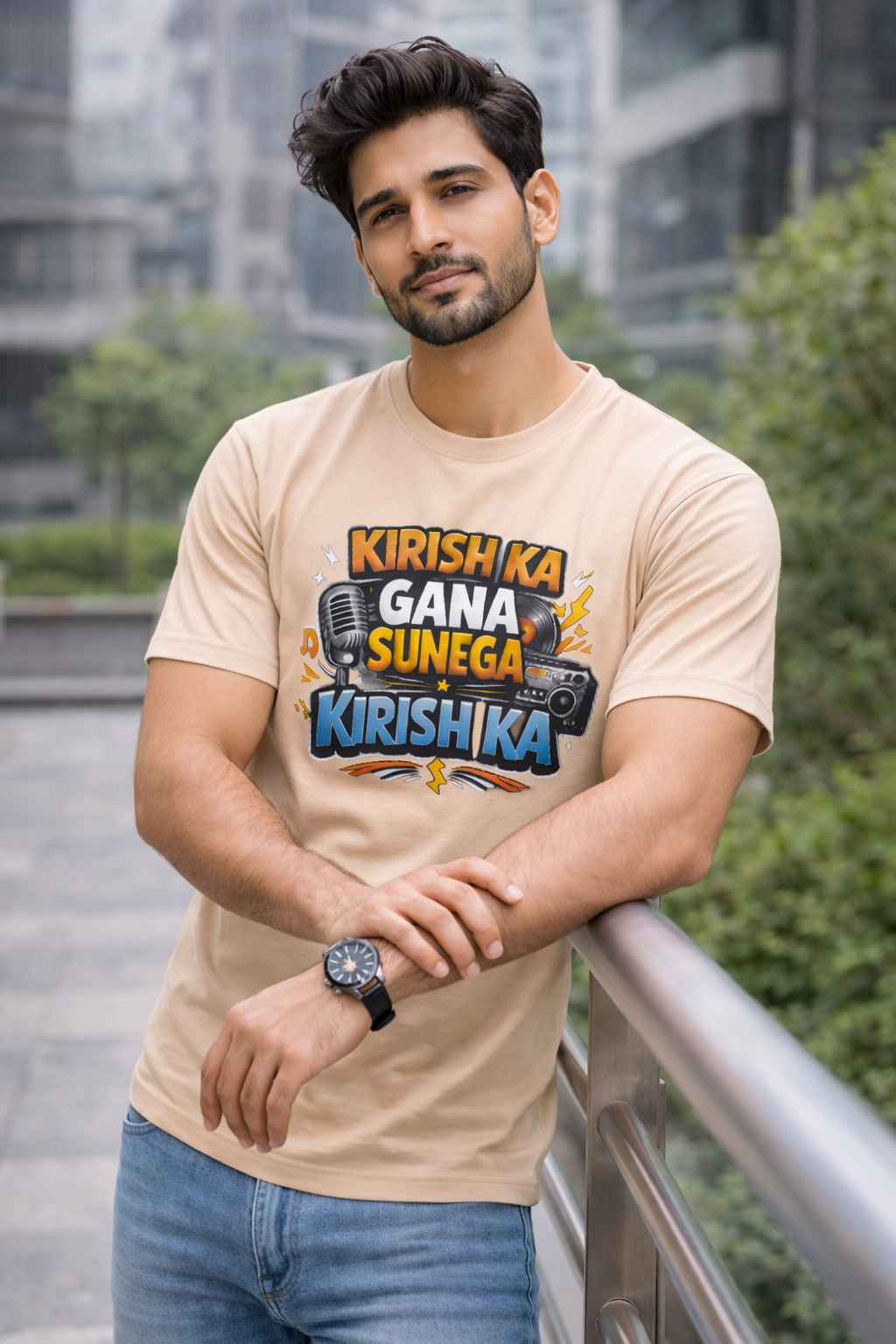 Unisex Kirish ka gana sunega kirish Trending Classic Crew T-Shirt