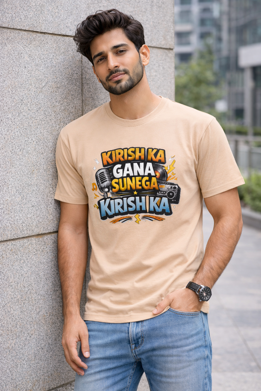 Unisex Kirish ka gana sunega kirish Trending Classic Crew T-Shirt