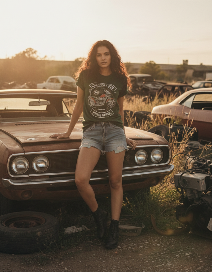 Women's Classic Crew Printed T-Shirt