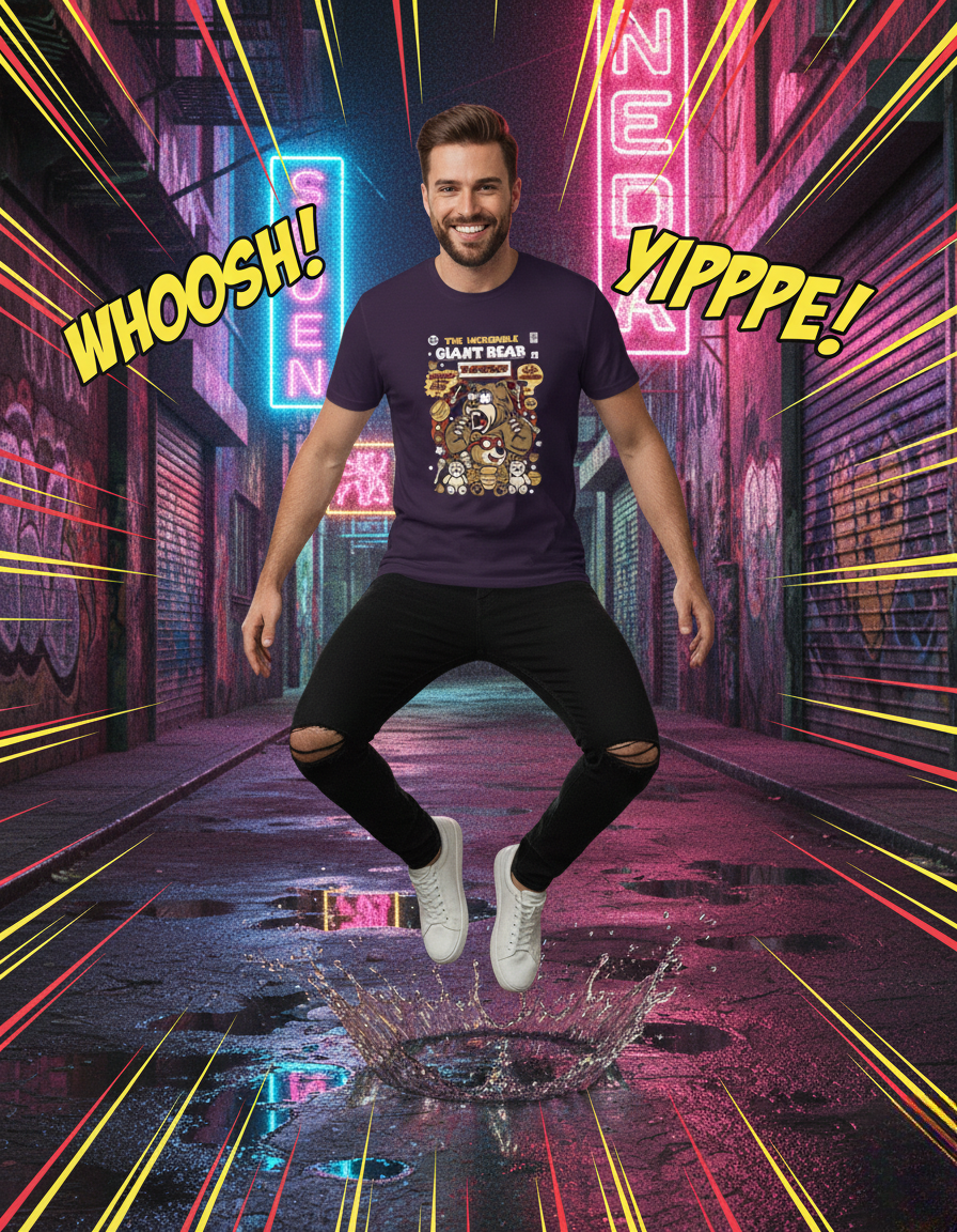 Men Classic Crew Beer Printed Regular Wear T-Shirt